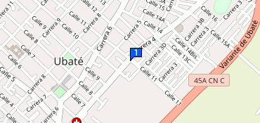 Ubate Mapa Enel Codensa Ubate, Cra. 4 #10 - 98, Ubaté, teléfono +57 601 5115115